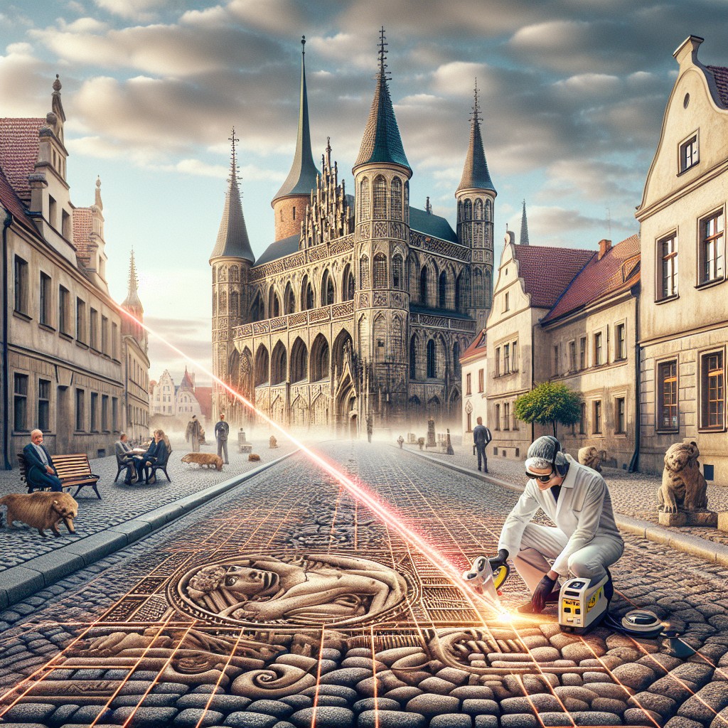 Laserowe czyszczenie kamienia Opole