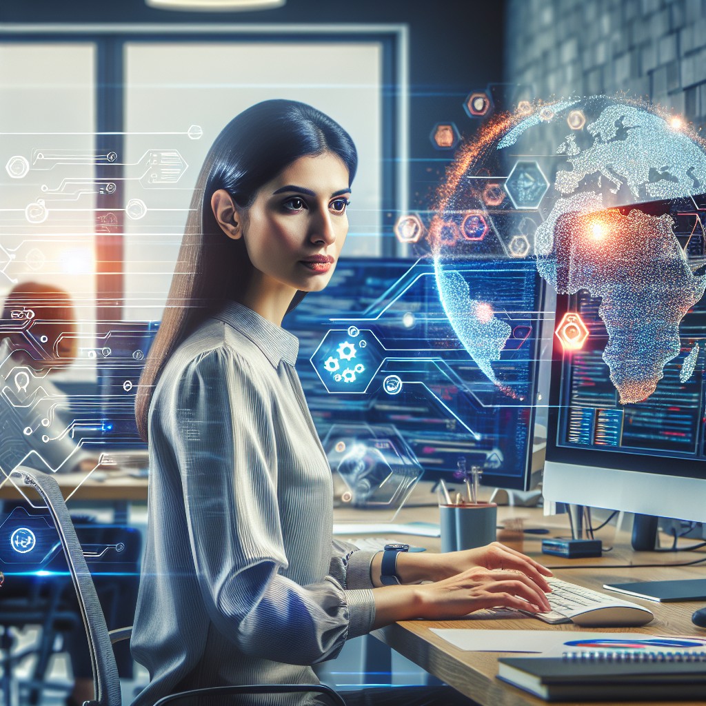 Praca jako specjalista ds. analizy danych w dziedzinie usług doradztwa technologicznego w software house.