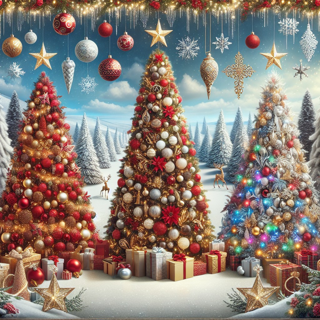 Czy choinki bożonarodzeniowe powinny być dekorowane w określonym stylu?