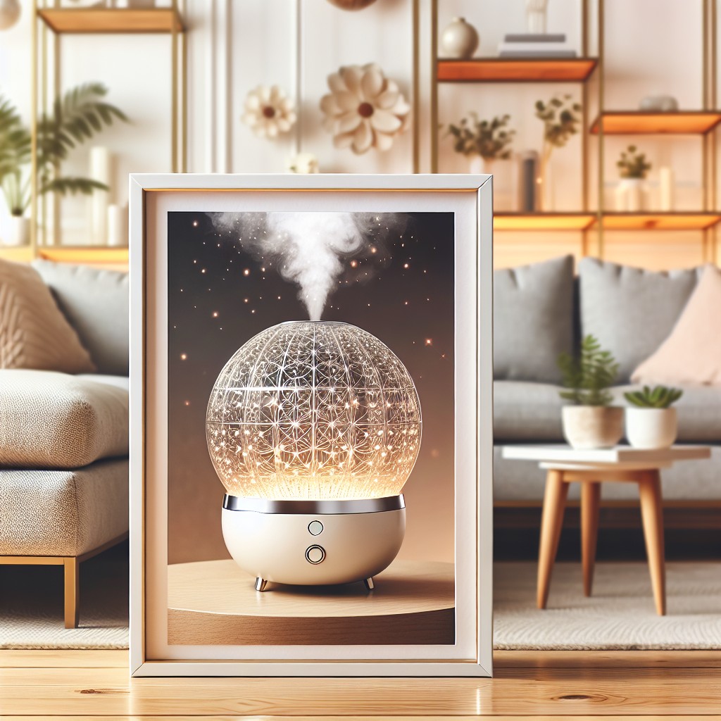 Nawilżacz powietrza LED