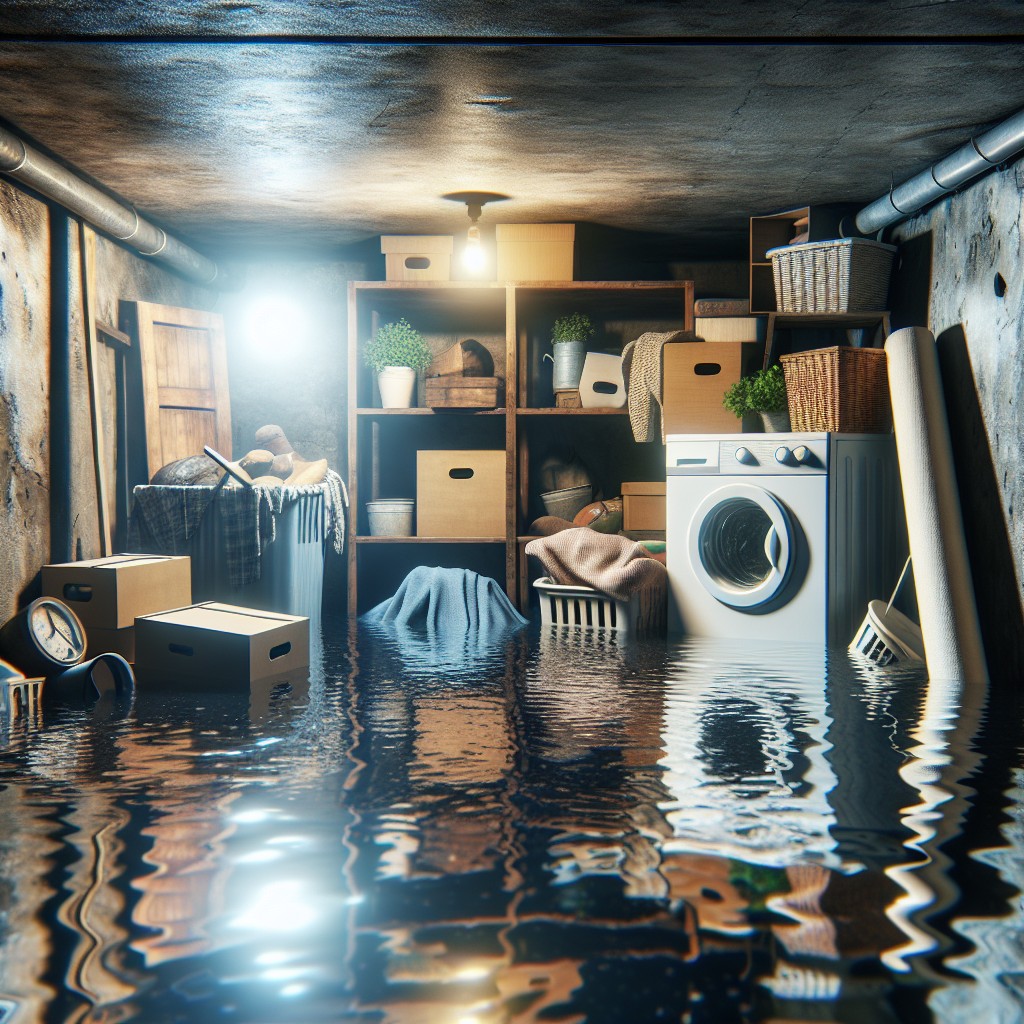 Czy woda w piwnicy pojawiła się nagle, czy stopniowo?