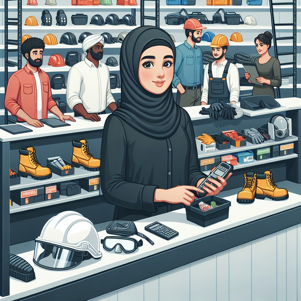 Sklep z artykułami BHP