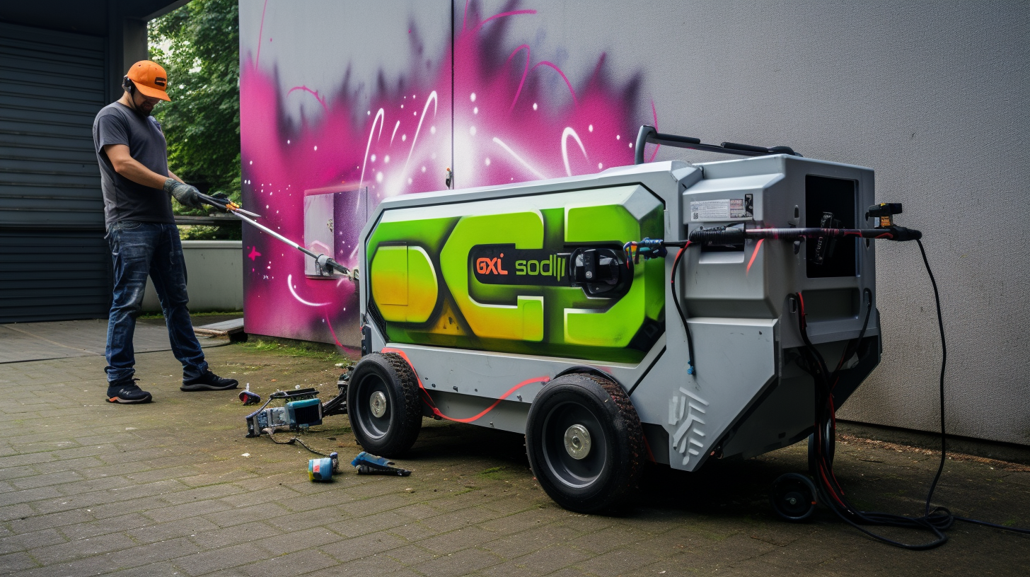 Technologia laserowego usuwania graffiti w Opolu
